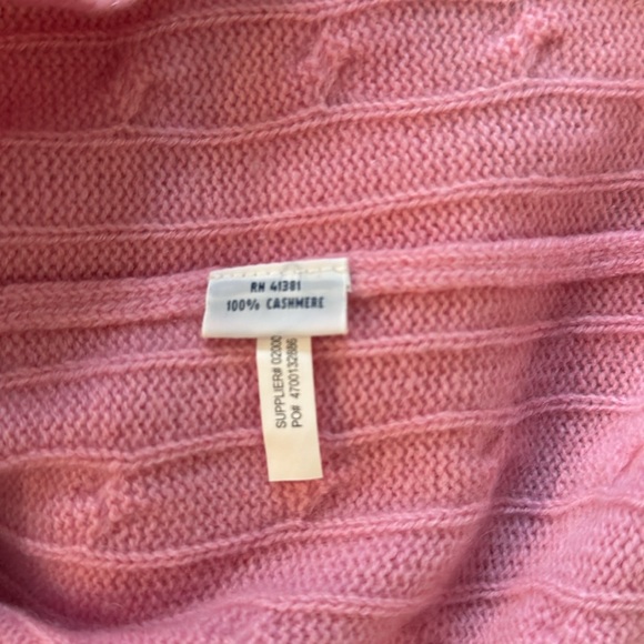 POLO by Ralph Lauren V-neck Cashmere Sweater Size L - Picture 4 of 4